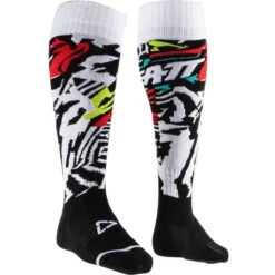 Leatt Moto Zebra Socks