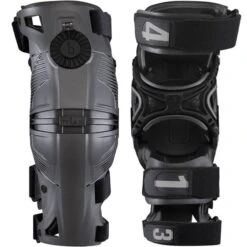 Mobius X8 Storm Grey Black Knee Braces