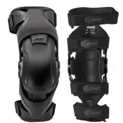 POD K4 2.0 Kids Black Knee Brace - Pair