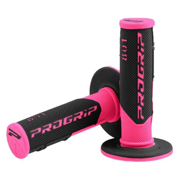 ProGrip 801 Dual Density Cross Grips - Fluo Pink
