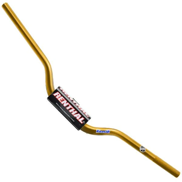 Renthal Handlebar - Trials Fatbar Braceless Toni Bou Gold