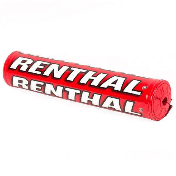 Renthal SX Solid Red White Bar Pad