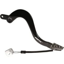 RFX Pro Rear Brake Pedal With Solid Tip - Yamaha Black Titanium