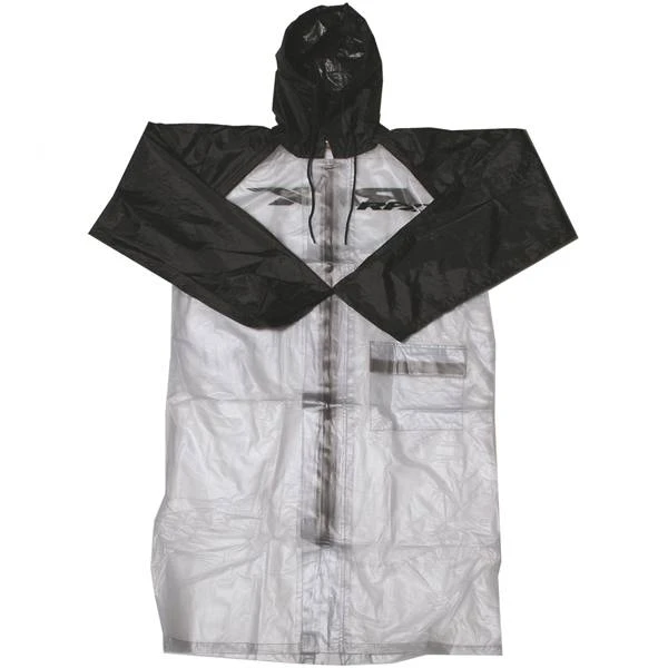 RFX Race Series Long Rain Jacket - Clear Black