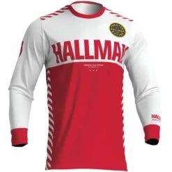 Thor Hallman Differ Slice White Red Jersey