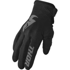 Thor Kids Sector Black Grey Gloves