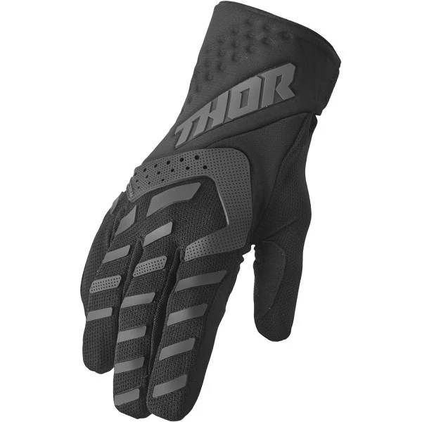 Thor Kids Spectrum Black Black Gloves