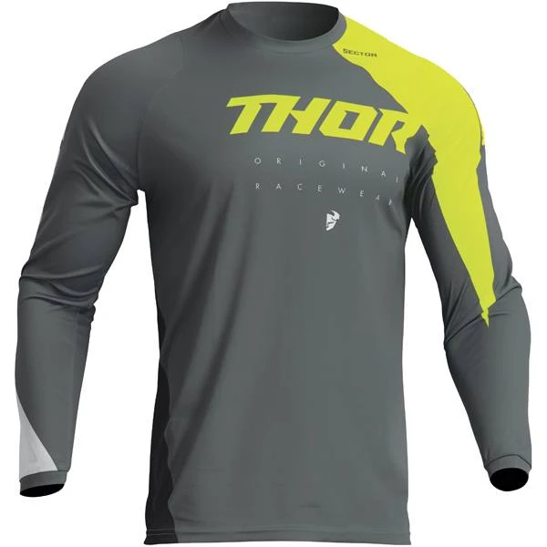 Thor Sector Edge Grey Acid Jersey