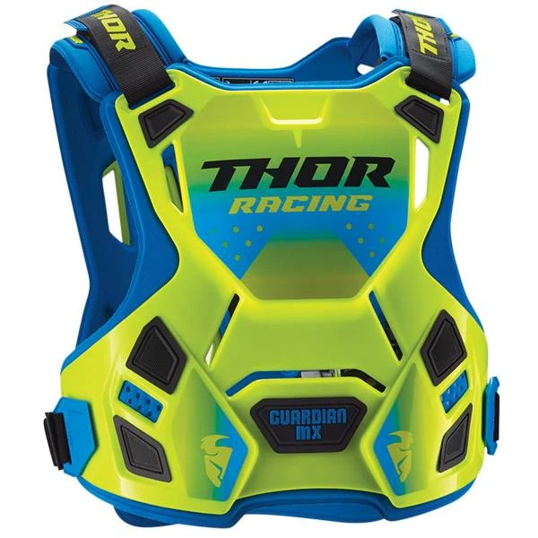 Thor Youth Guardian MX Flo Green Body Armour