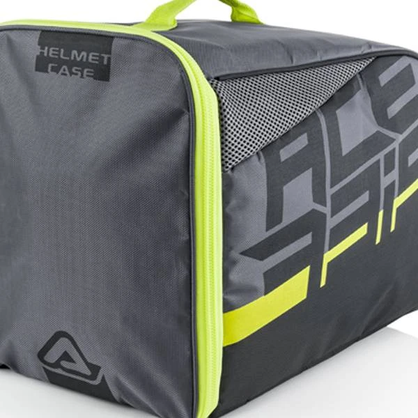 Acerbis Black Yellow Helmet Bag - Image 2