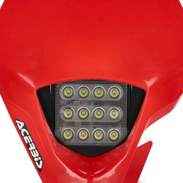 Acerbis Gas Gas Red VSL LED Headlight Mask - Image 2
