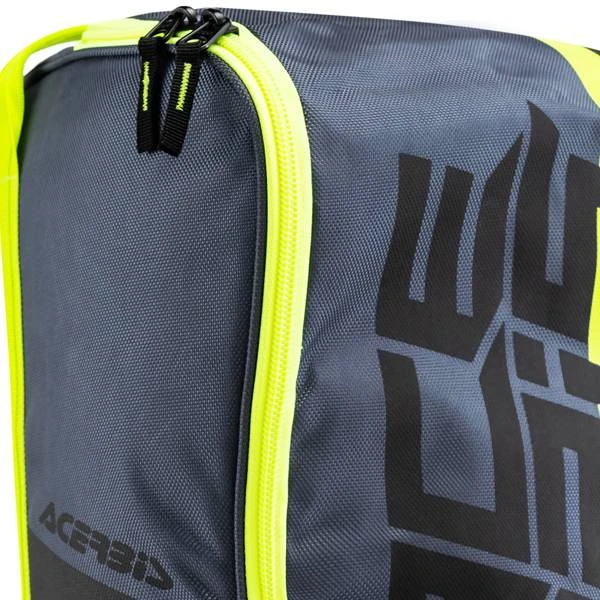Acerbis Motocross Black Flo Yellow Boot Bag - Image 2