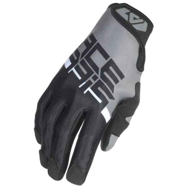 Acerbis Neoprene 3.0 Black Grey Motocross Gloves - Image 2