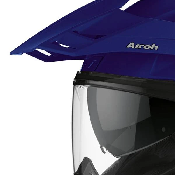 Airoh Commander Blue Matt Adventure Helmet - Image 2