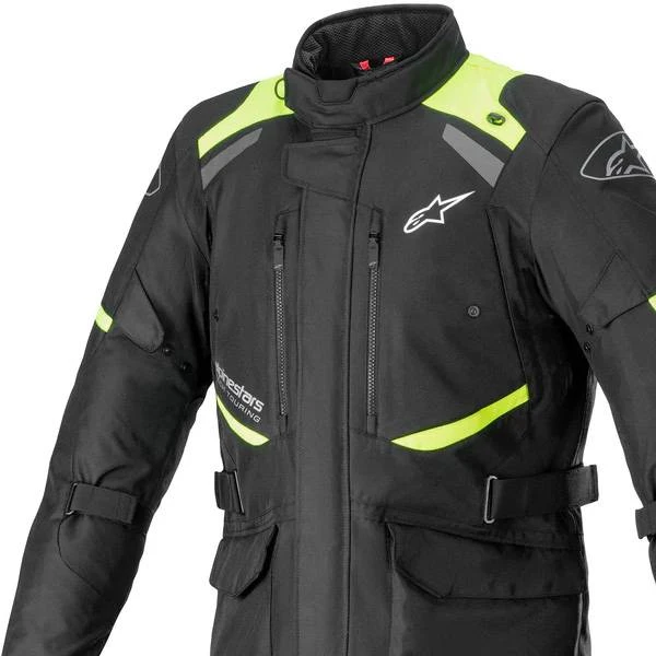 Alpinestars Andes V3 Drystar Black Yellow Fluo Enduro Jacket - Image 2