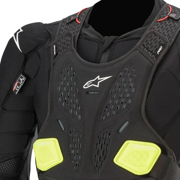 Alpinestars Bionic Pro V2 Black Yellow Protection Jacket - Image 2