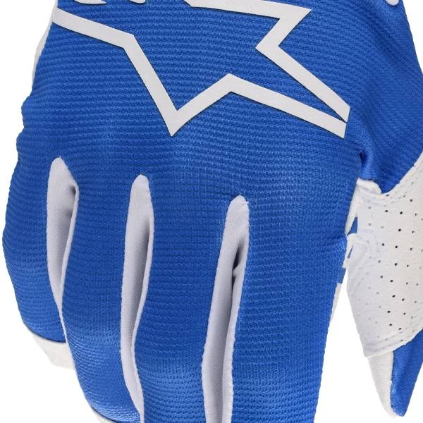 Alpinestars Kids Radar UCLA Blue White Gloves - Image 2