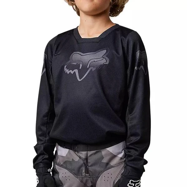 Fox Racing Kids 180 Blackout Black Black Jersey - Image 2