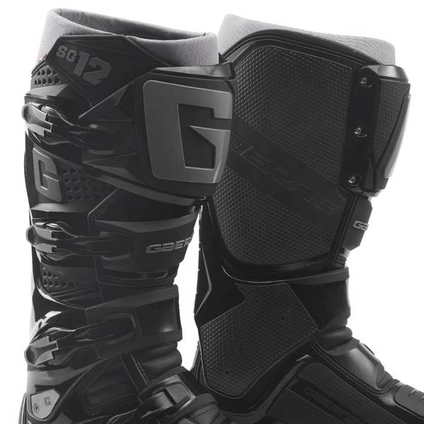 Gaerne SG12 Black Grey Motocross Boots - Image 2