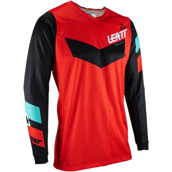 Leatt Kids 3.5 Ride Red Motocross Kit Combo - Image 2