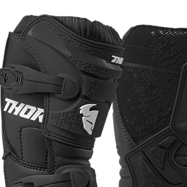 Thor Kids Blitz XP Black Boots - Image 2