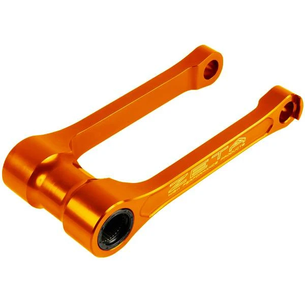Zeta RSL Lowering Rear Linkage Kit - KTM Orange - Image 2