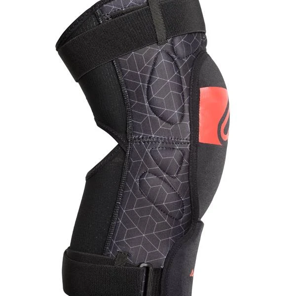 Acerbis 3.0 Soft Black Red Knee Guards - Image 3