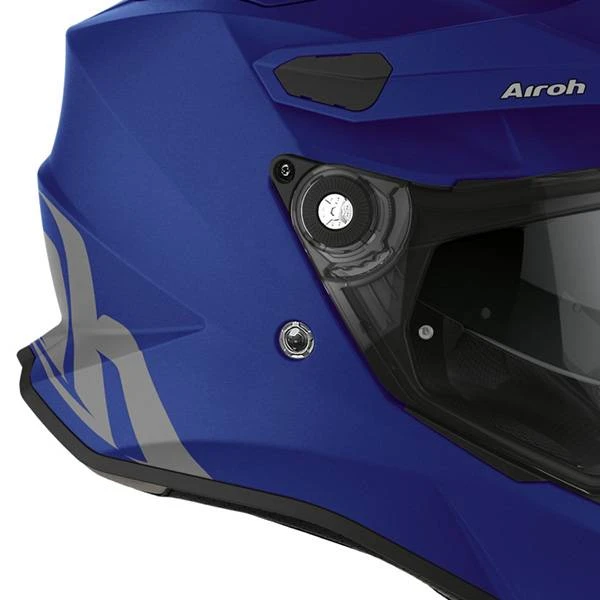 Airoh Commander Blue Matt Adventure Helmet - Image 3