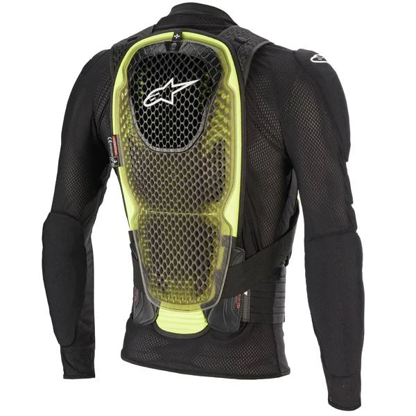 Alpinestars Bionic Pro V2 Black Yellow Protection Jacket - Image 3