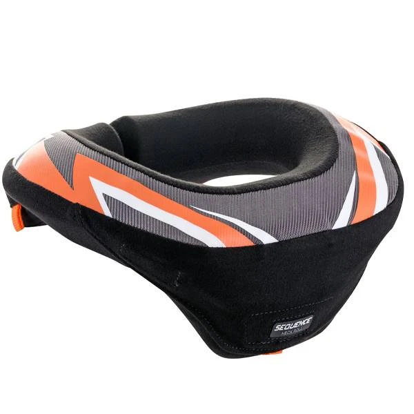 Alpinestars Kids Black Anthracite Orange Neck Roll - Image 3