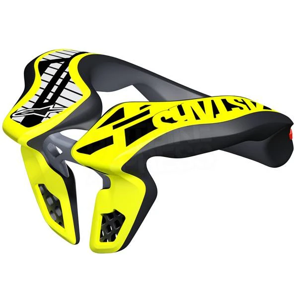 Alpinestars Kids Neck Support - Black Flo Yellow - Image 3