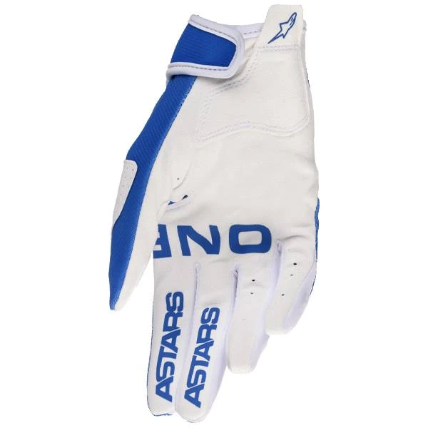 Alpinestars Kids Radar UCLA Blue White Gloves - Image 3