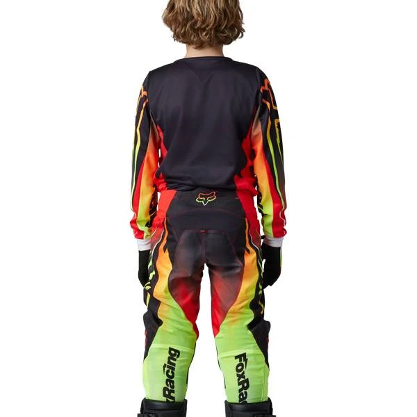Fox Racing Youth 180 Statk Flo Red Kit Combo - Image 3