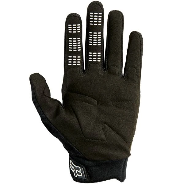 Fox Racing Youth Dirtpaw Black White Gloves - Image 3