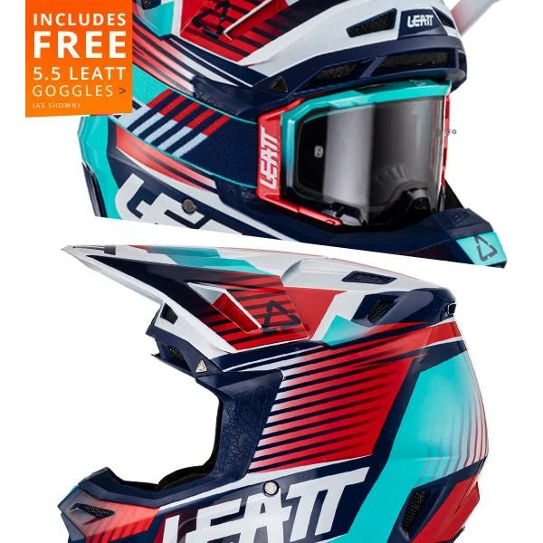 Leatt 8.5 V23 Royal Helmet - Image 3