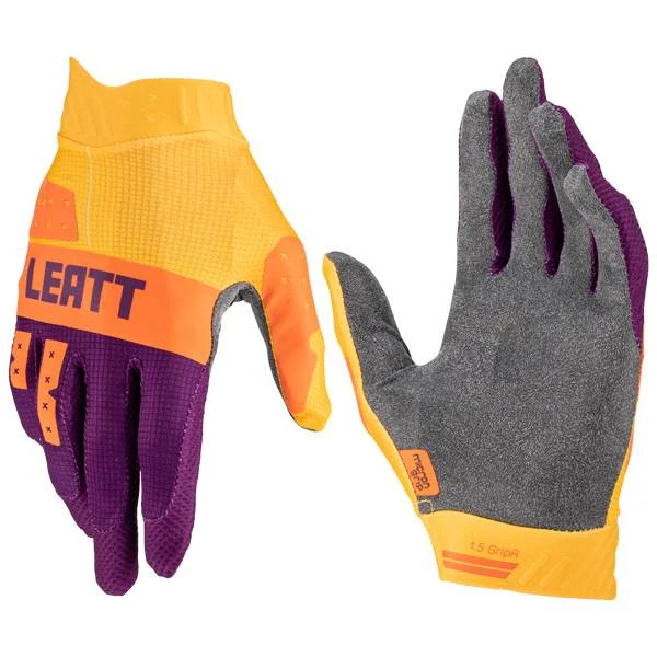 Leatt Kids Moto 1.5 Indigo Gloves - Image 3