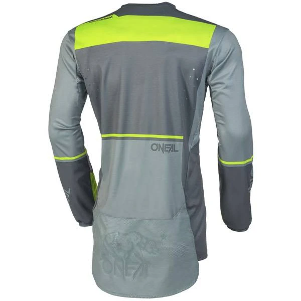 ONeal Hardwear Flow V23 Grey Neon Yellow Kit Combo - Image 3