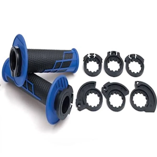 Pro Taper Clamp On Blue Grey Pillow Top Grips - Image 3