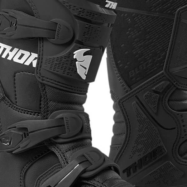 Thor Kids Blitz XP Black Boots - Image 3