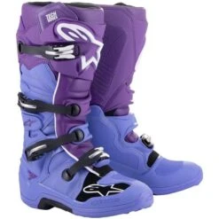 Alpinestars Tech 7 Double Purple White Boots