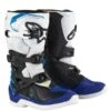 Alpinestars Youth Boots Tech 3S - White Black Enamel Blue