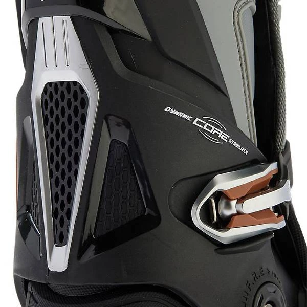 Fox Racing Black Grey Instinct 2.0 Motocross Boots - Image 3