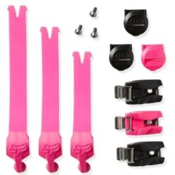 Fox Racing Kids Comp Black Pink Boot Full Replacement Strap Set