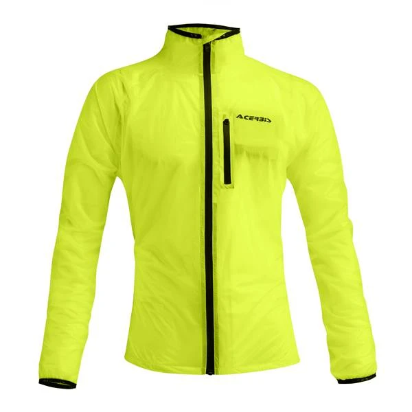 Acerbis Dek Pack Yellow Rain Jacket - Image 4