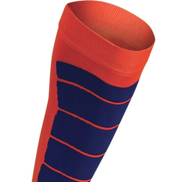Acerbis Kids Impact Fluo Orange Blue Motocross Socks - Image 4