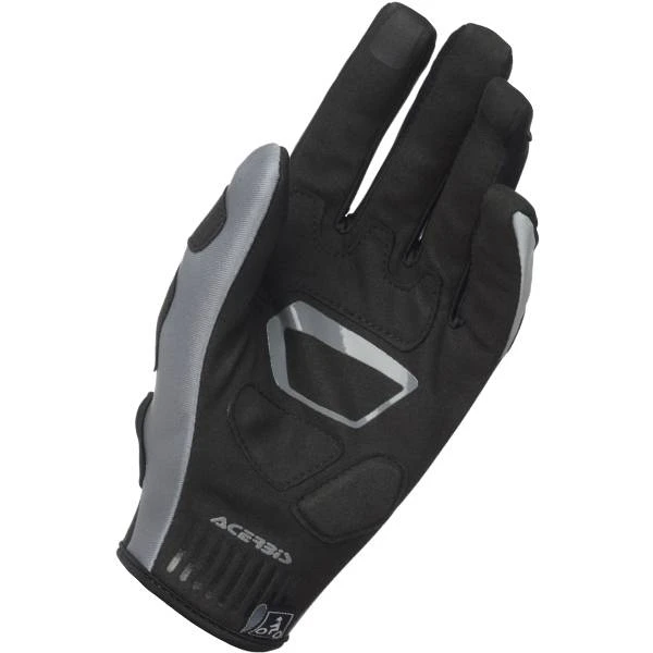 Acerbis Neoprene 3.0 Black Grey Motocross Gloves - Image 4