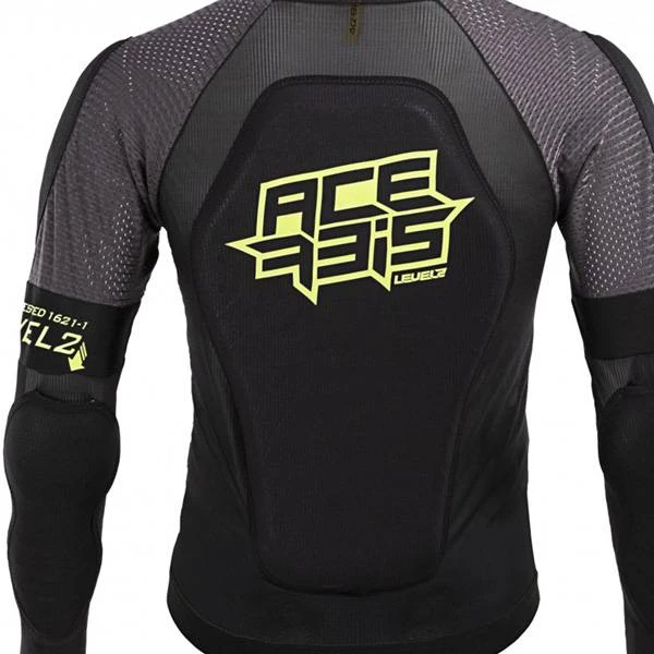 Acerbis X-Air Black Yellow Fluo Body Armour - Image 4