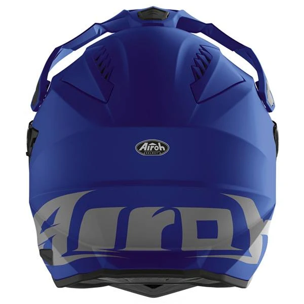 Airoh Commander Blue Matt Adventure Helmet - Image 4