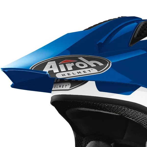Airoh TRR S Keen Trials Helmet - Blue Red Gloss - Image 4