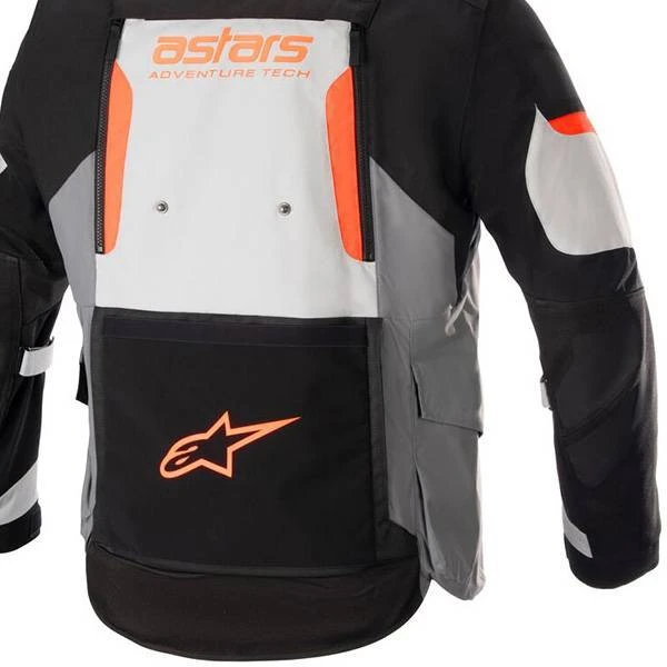 Alpinestars Halo Drystar Dark Grey Ice Grey Black Enduro Jacket - Image 4